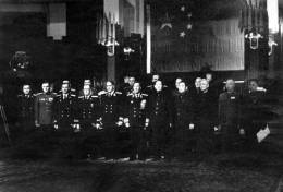 1949年10月16日苏联首任驻华大使罗申在北京递交国书仪式