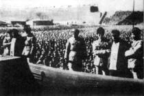 1952年2月10日河北省人民政府召开公审大贪污犯刘青山、张子善大会